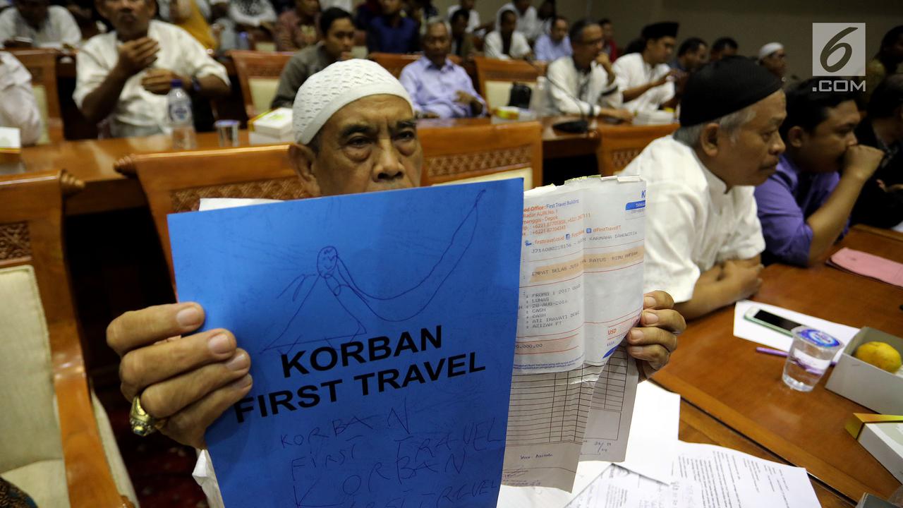 Korban First Travel Mengadu ke DPR