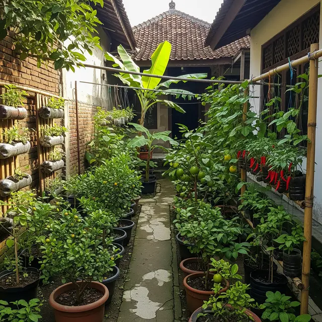 9 Ide Kebun Buah Mini di Halaman Sempit, Tetap Subur dan Produktif