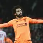 1. Mohamed Salah (Liverpool) - 12 Gol. (AFP/Geoff Caddick)