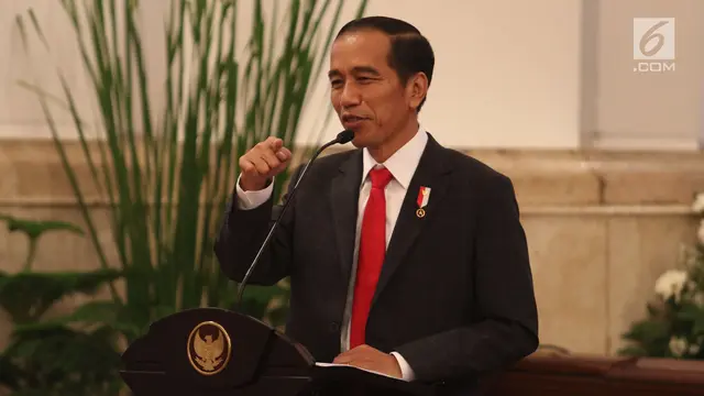 Jokowi Gelar Silaturahmi dengan Penerima KIS dan JKN di Istana Negara
