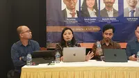 Diskusi Publik Indef di Jakarta, Kamis (4/7/2024). (Foto: Liputan6.com/Arief RH)