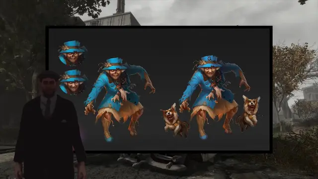 Ghoul Ratu Elizabeth II di Fallout: London (YouTube Fallout: London)