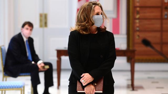 Chrystia Freeland, Menkeu Perempuan Pertama Kanada