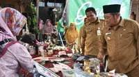 Dinas Koperasi dan Usaha Mikro Kabupaten Sidoarjo menggelar kegiatan 1.000 wirausaha baru. (Foto: Liputan6.com/Dian Kurniawan)