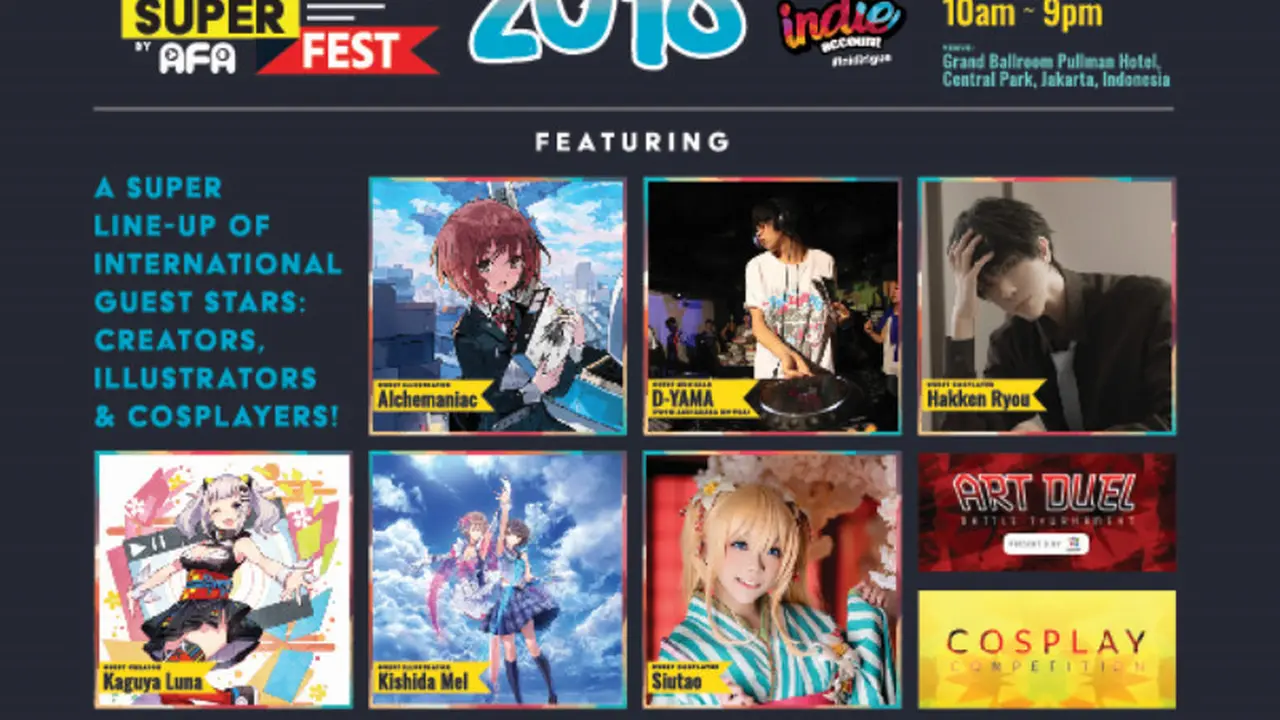 Yuk Ikuti Creators Super Fest 2018 yang Penuh Kejutan