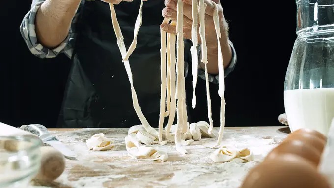 Cara Membuat Pasta Bebas Gluten, Sangat Mudah