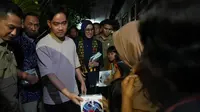 Wapres Gibran Blusukan ke Perkampungan Padat Penduduk di Kecamatan Pasar Kliwon Surakarta
