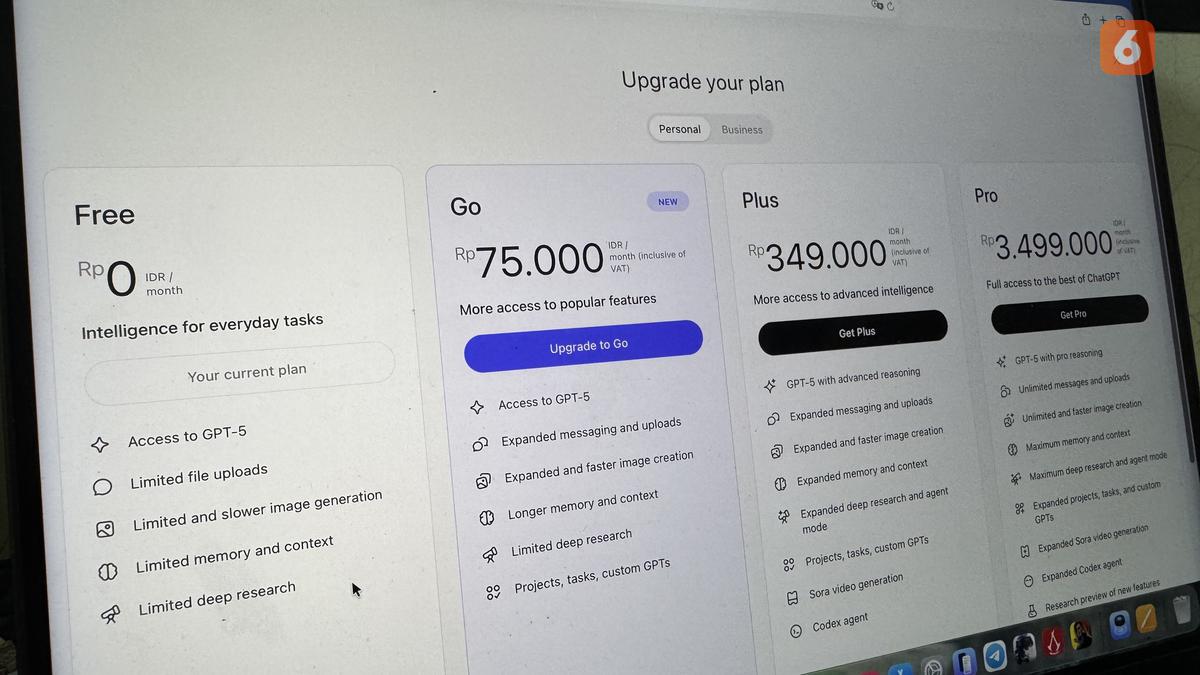 ChatGPT Go Resmi Rilis di Indonesia, Ini Fitur dan Harga Lengkapnya