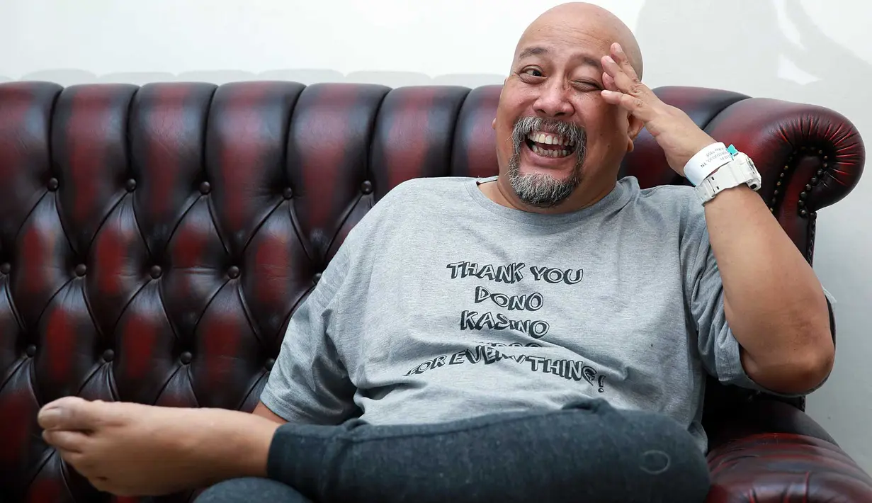 Indro Warkop. (Deki Prayoga/Bintang.com)