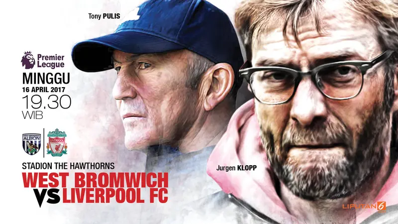 Prediksi West Bromwich vs Liverpool