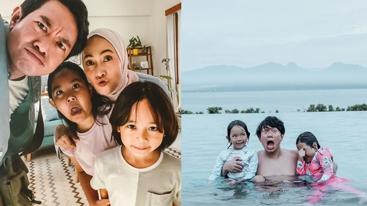 Potret keseruan liburan Melki Bajaj bersama keluarga di Banyuwangi.