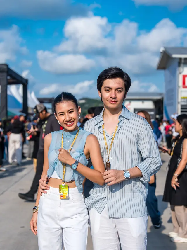 Adu Gaya Race Date ala Pasutri Angga Yunanda-Shenina Cinnamon dan Al Ghazali-Alyssa Daguise