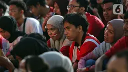 Timnas Indonesia melakoni laga pamungkas putaran ketiga Kualifikasi Piala Dunia 2026 zona Asia grup C melawan Jepang di di Stadion Panasonic Suita, Osaka pada Selasa (10/6/2025). (Liputan6.com/Angga Yuniar)