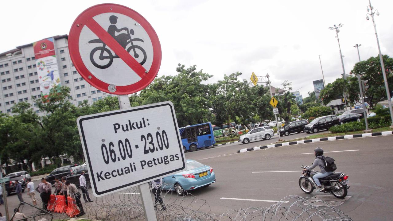 Rencana Penghapusan Larangan Motor Melintas Jalan Sudirman-Thamrin