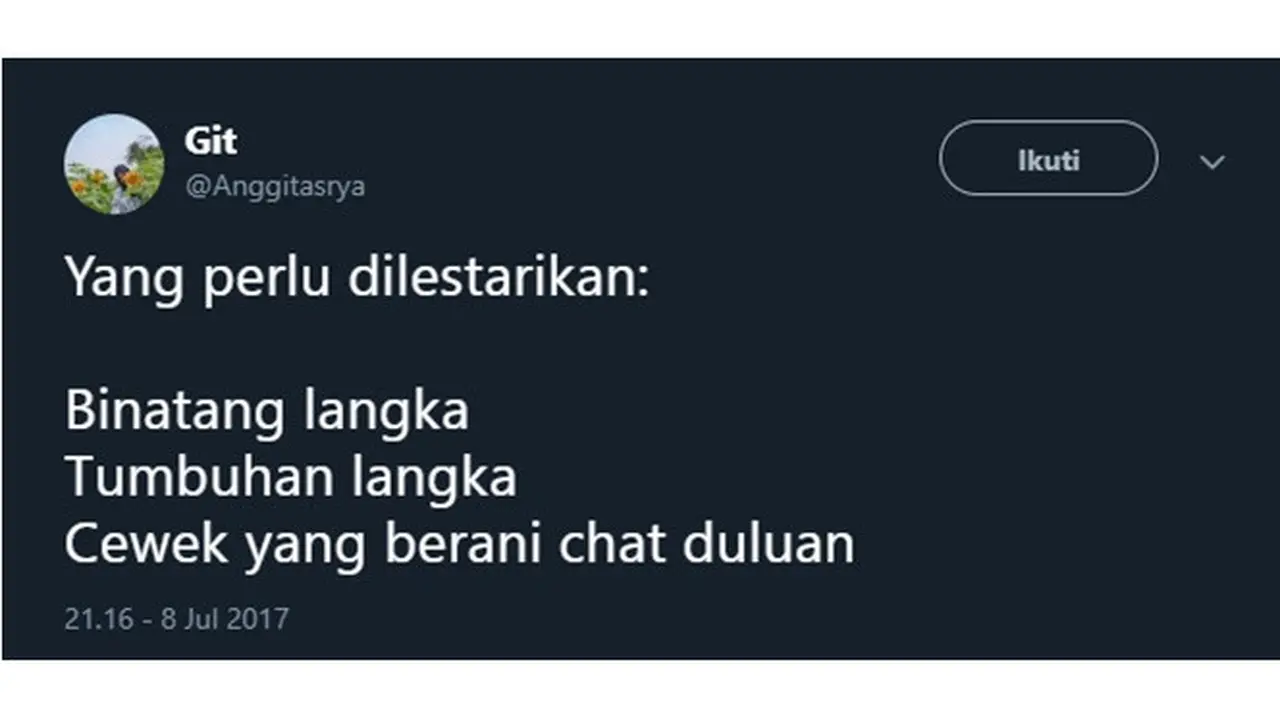 cewek langka