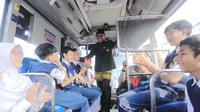 Layanan Transportasi Gratis di Tangerang dalam rangka memperingati Hari Perhubungan Nasional (Harbunas) 2025. (Dok. Istimewa)