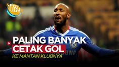 Berita spotlight tentang empat mantan pemain Premier League yang cukup sering mencetak gol ke gawang mantan klubnya, sa;ah satunya Nicolas Anelka.