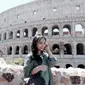 Gita Gutawa juga mengunjungi Colosseum di Roma, Italia (Foto: Instagram)