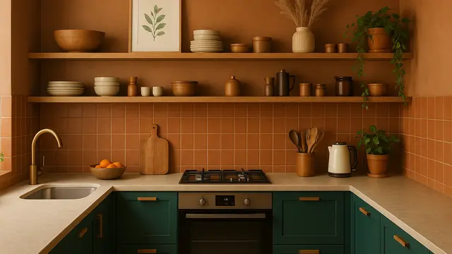 Inspirasi Dapur Tanpa Jendela
