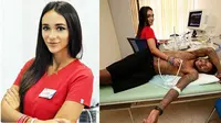 Dokter Spartak Moskow, Victoria Gameeva tak setuju jika seks meningkatkan performa atlet di lapangan. (instagram.com/gameeva_victoria/)