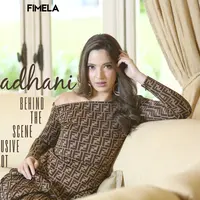 Gaya Hot Mom Nia Ramadhani di Pemotretan Eksklusif Fimela