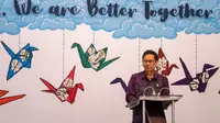 Menteri Kesehatan RI Budi Gunadi Sadikin menghadiri 'Seventh Replenishment Global Fund Thank You Event' di Jakarta pada Senin, 21 November 2022. (Dok Kementerian Kesehatan RI)