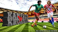 Kamerun vs Kroasia (Liputan6.com/Ari Wicaksono)