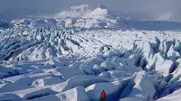 Gletser Breiðamerkurjökull di Islandia. (Creative Commons)