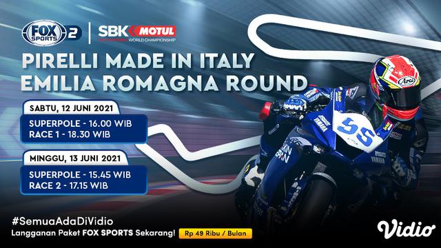 Saksikan Live Streaming Balapan Kejuaraan Dunia Superbike Di Vidio Sabtu 12 Juni 2021 Ragam Bola Com