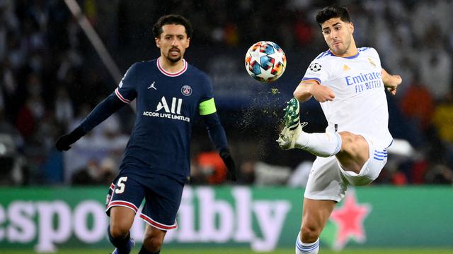 PSG vs Real Madrid di Liga Champions
