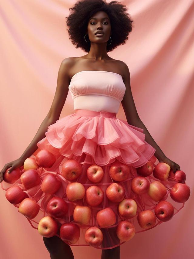6 Desain Gaun Berkonsep Buah-Buahan Ini Tampak Unik, Anti-Mainstream