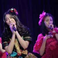 "Aku lelang selimut princess kesayangan aku. Itu salah satu kesayanganku sudah tiga tahun menemani aku dan aku bawa terus setiap syuting," terang Melody. (Adrian Putra/Bintang.com)