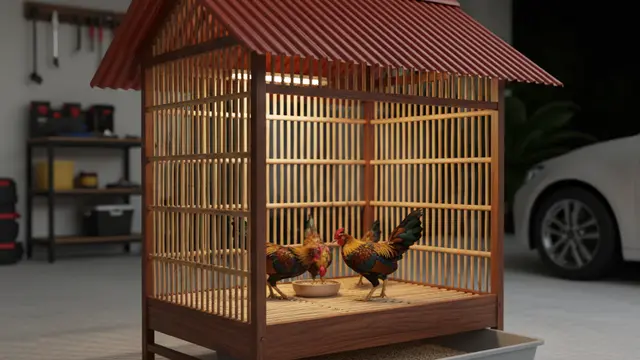 Model Kandang Ayam Serama Terbaik. AI