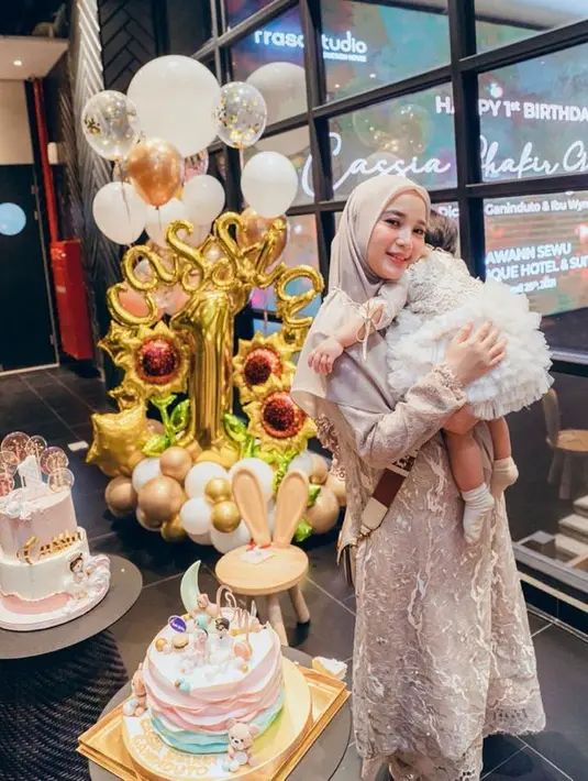 Ultah Anak Chacha Frederica (Instagram/chafrederica)