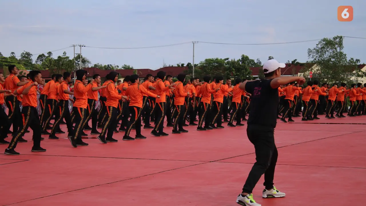 Olahraga Rutin Polda Kaltara