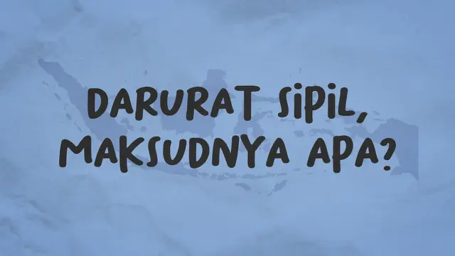 VIDEO: Perbedaan Darurat Sipil dan Karantina Wilayah