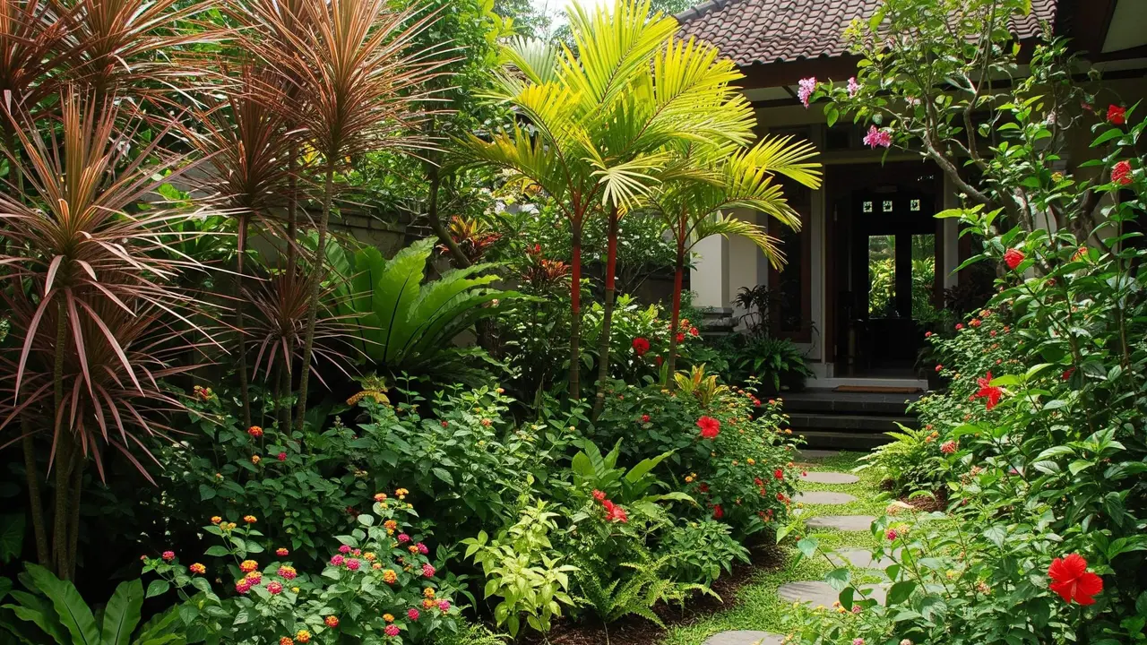 Konsep Taman Depan Rumah Hemat Air tapi Tetap Hijau