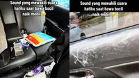 Risiko Bawa Anak Kecil dalam Mobil, Interior Jadi Tidak Karuan (TikTok @retrotika)