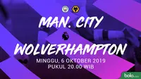 Premier League - Manchester City Vs Wolverhampton Wanderers (Bola.com/Adreanus Titus)