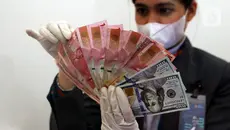 Rupiah Melesat terhadap Dolar AS Imbas Kenaikan Cadangan Devisa
