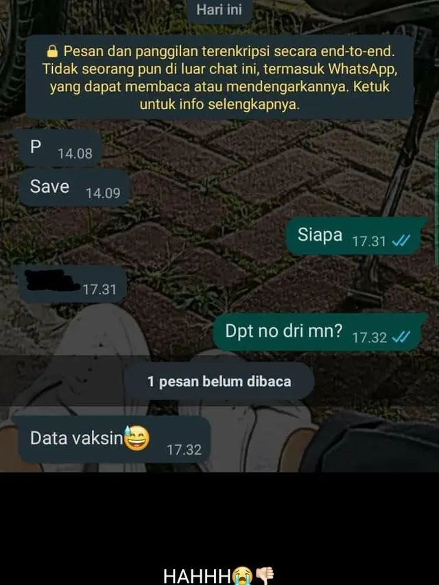 6 Chat Absurd dari Orang Tak Dikenal Ini Bikin Kesal Sekaligus Bingung