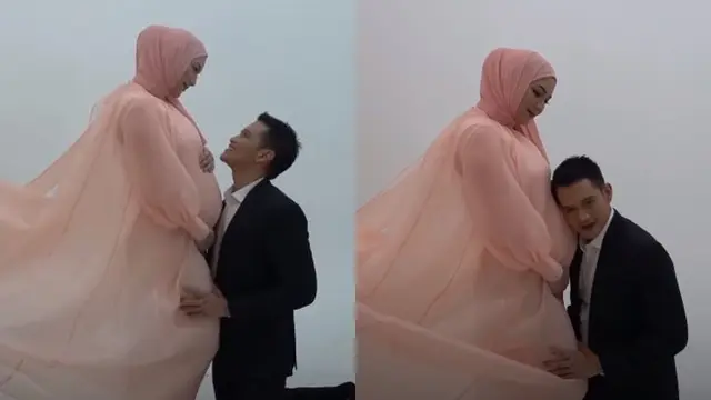 Hamil 7 Bulan, Ini 6 Momen Maternity Shoot Citra Kirana dan Rezky Aditya