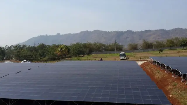 PLTS Cirata, Purwakarta, Jawa Barat.