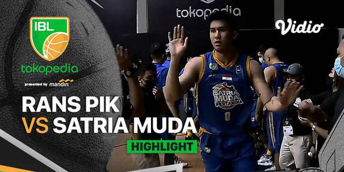 VIDEO: Highlights IBL 2022, Satria Muda Pertamina Bungkam Rans PIK 64-32