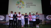 Konferensi pers Asian Games 2018 di SCTV Tower, Jakarta, Kamis (8/2/2018). (Liputan6.com/Helmi Fithriansyah)