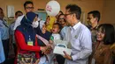 Sebagai bentuk apresiasi bagi Warga Negara Indonesia (WNI) yang berulang tahun, mulai hari ini Senin (10/2/2025) pemerintah meluncurkan program Pemeriksaan Kesehatan Gratis. (JUNI KRISWANTO/AFP)