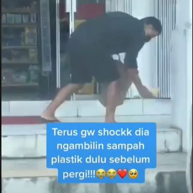 Viral Wanita Naksir Pria Ganteng Lagi Punguti Sampah, Ternyata Suami Raisa