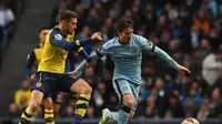 David Silva Anggap Arsenal dan Leicester Rival Terberat Man City