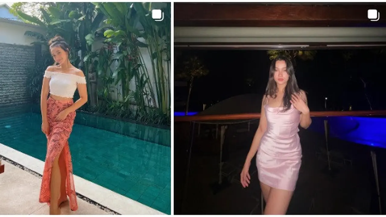 gaya Megan Domani yang girly abis (Foto: instagram megandomani1410)