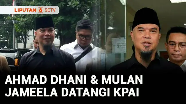 VIDEO: Geram Anaknya Dirundung, Ahmad Dhani dan Mulan Jameela Lapor ke KPAI